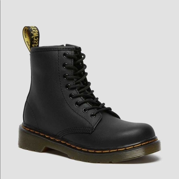 Doc martens JUNIOR 1460 LEATHER LACE UP BOOTS kids 1 - Picture 1 of 10